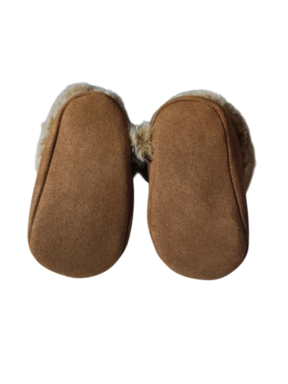First Steps by Stepping Stones Infant Faux Fur Boots (Size 6-9M)